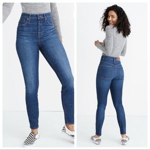 Madewell - CURVY - High-Rise Skinny Jeans